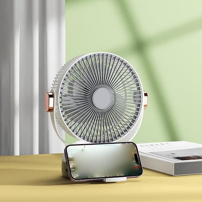 Tragbarer, leiser Ventilator mit Kühl- und Nachtlichtfunktion