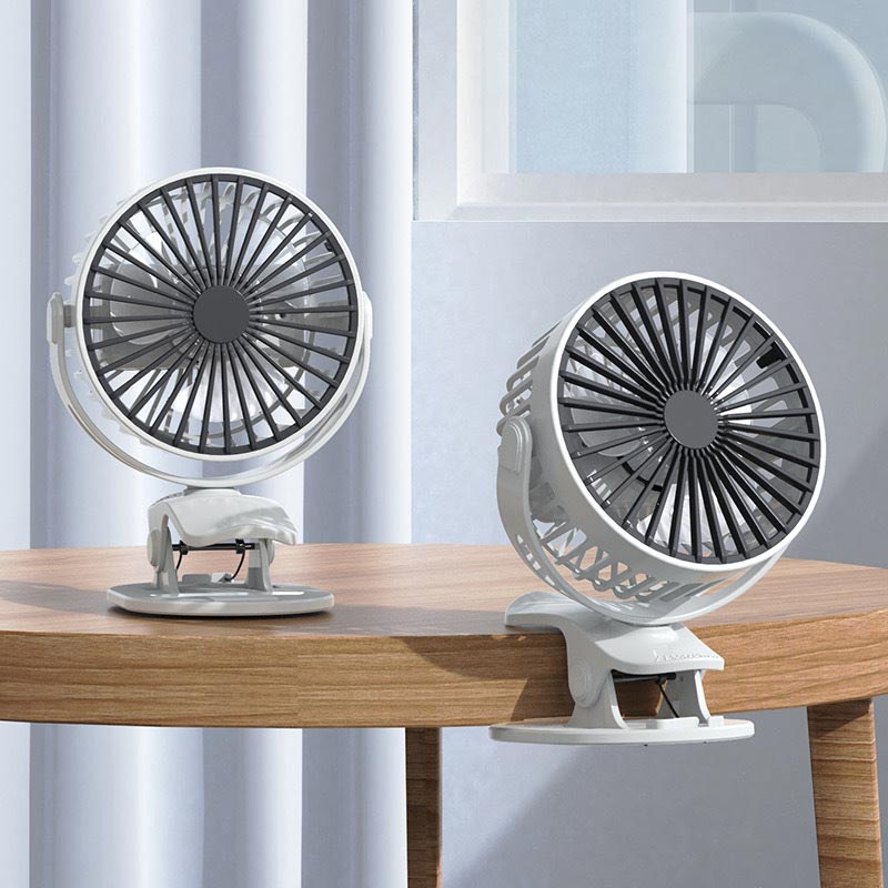 Tragbarer, leiser Ventilator mit Kühl- und Nachtlichtfunktion
