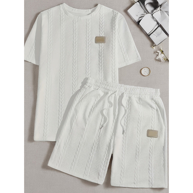 👕 LIMITIERTES ANGEBOT: 50% RABATT! ☀️ Einfarbiges Zweiteiler-Set für Herren (T-Shirt & Shorts) – Weicher, Atmungsaktiver Stoff & Lässiger Schnitt 🩳