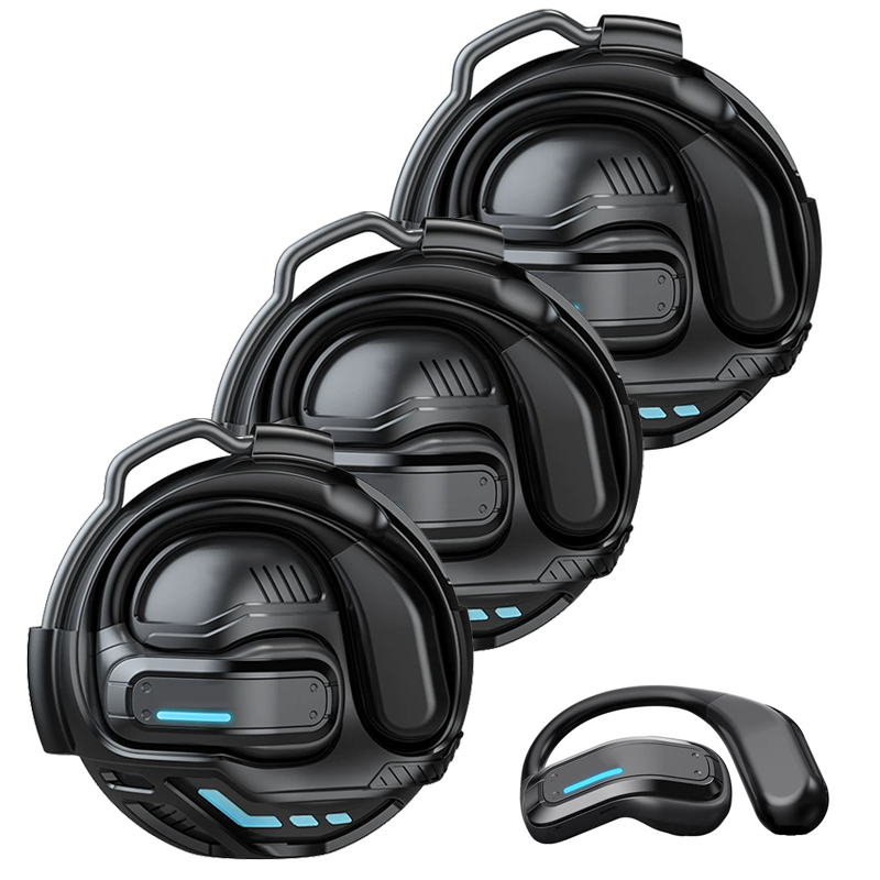 Open-Ear Knochenleitungs-Gaming-Kopfhörer - Ultra-Low-Latency & Druckfrei | Wasserdicht