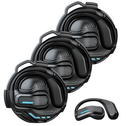 Open-Ear Knochenleitungs-Gaming-Kopfhörer - Ultra-Low-Latency & Druckfrei | Wasserdicht