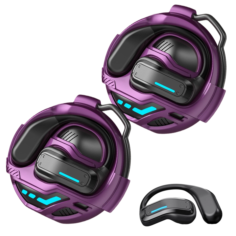 Open-Ear Knochenleitungs-Gaming-Kopfhörer - Ultra-Low-Latency & Druckfrei | Wasserdicht