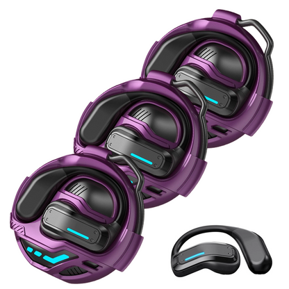Open-Ear Knochenleitungs-Gaming-Kopfhörer - Ultra-Low-Latency & Druckfrei | Wasserdicht