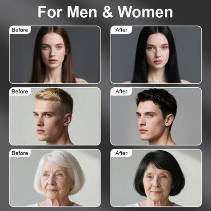 4-in-1-Farb-Shampoo auf pflanzlicher Basis