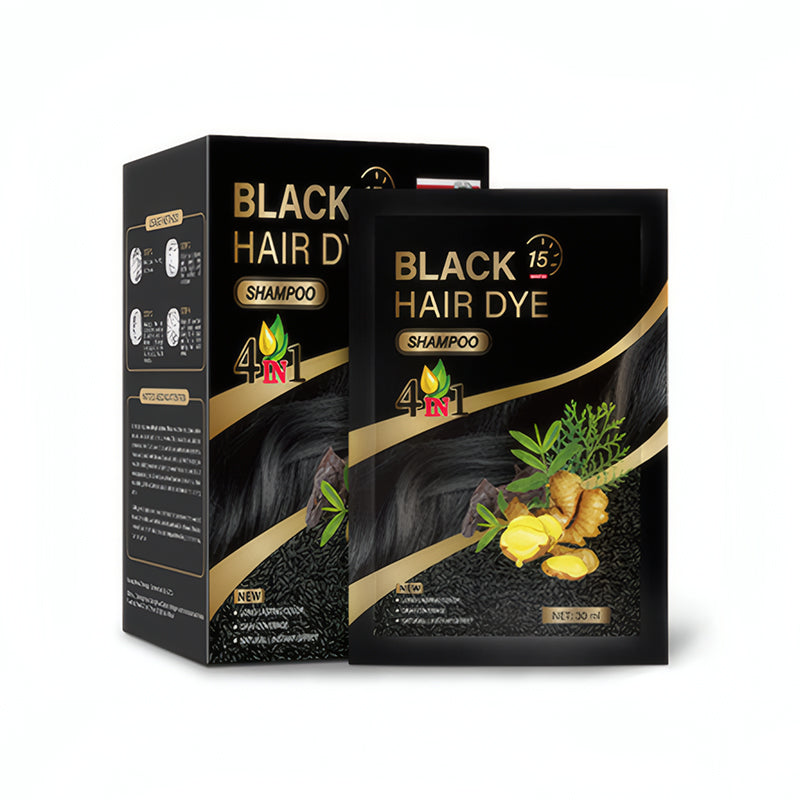 4-in-1-Farb-Shampoo auf pflanzlicher Basis