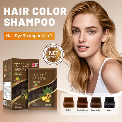 4-in-1-Farb-Shampoo auf pflanzlicher Basis