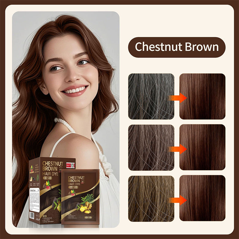 4-in-1-Farb-Shampoo auf pflanzlicher Basis