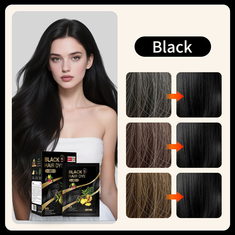 4-in-1-Farb-Shampoo auf pflanzlicher Basis