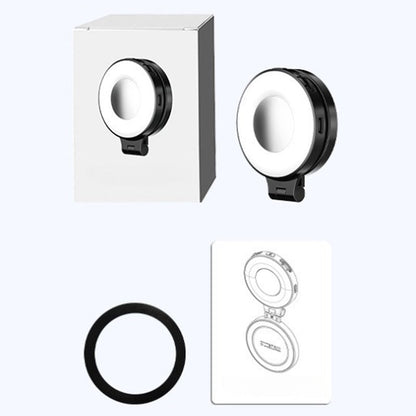 3-in-1 Magnetische Handyleuchte mit integriertem Spiegel