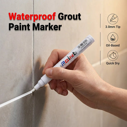 🖌️ Anti-Schimmel- und wasserfester Fugenstift für Keramikfliesen!🧱