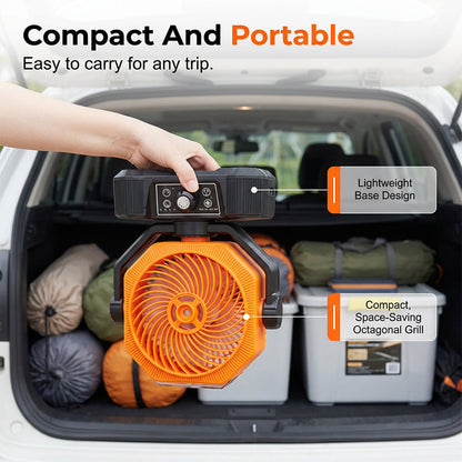 🌞 Tragbarer Solar-Campingventilator mit Nebelfunktion – Entspannung überall, auch abseits des Stromnetzes! ⛺💨 Kühle Nebeldüsen + breiter Schwenkbereich + Fernbedienung – Ihr perfekter Begleiter für maximalen Komfort im Freien. 🔋🌀