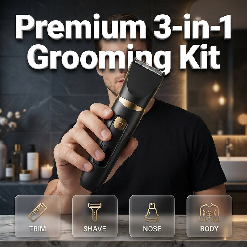 💈3-in-1 Elektro-Pflegeset, für Ihn & Sie, praktisch für die tägliche Körperpflege🧔