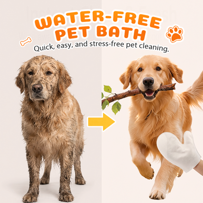 Pflegehandschuhtücher für Hunde und Katzen – 6 Stück/Packung