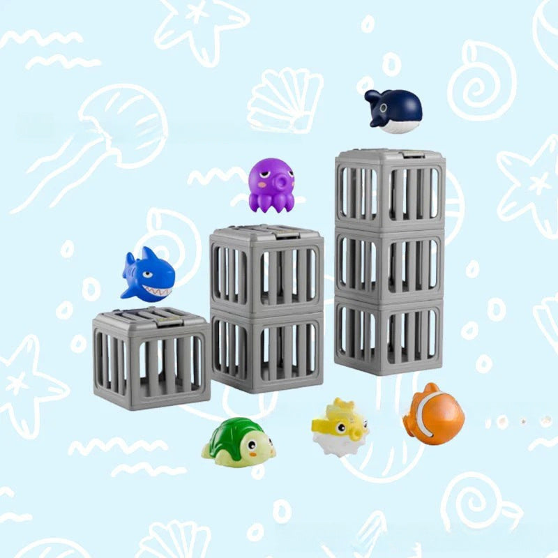 🥳💞 50K+ VERKAUFT! ⚡🌊Sommer-Poolspielzeug für Kinder – Tauchtier & Käfig-Set🏊‍♂️🦀
