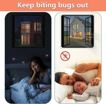 ✨ Magnetisches, verstellbares DIY-Fenstergitter