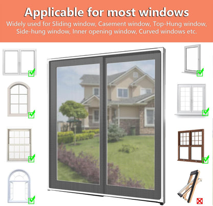 ✨ Magnetisches, verstellbares DIY-Fenstergitter