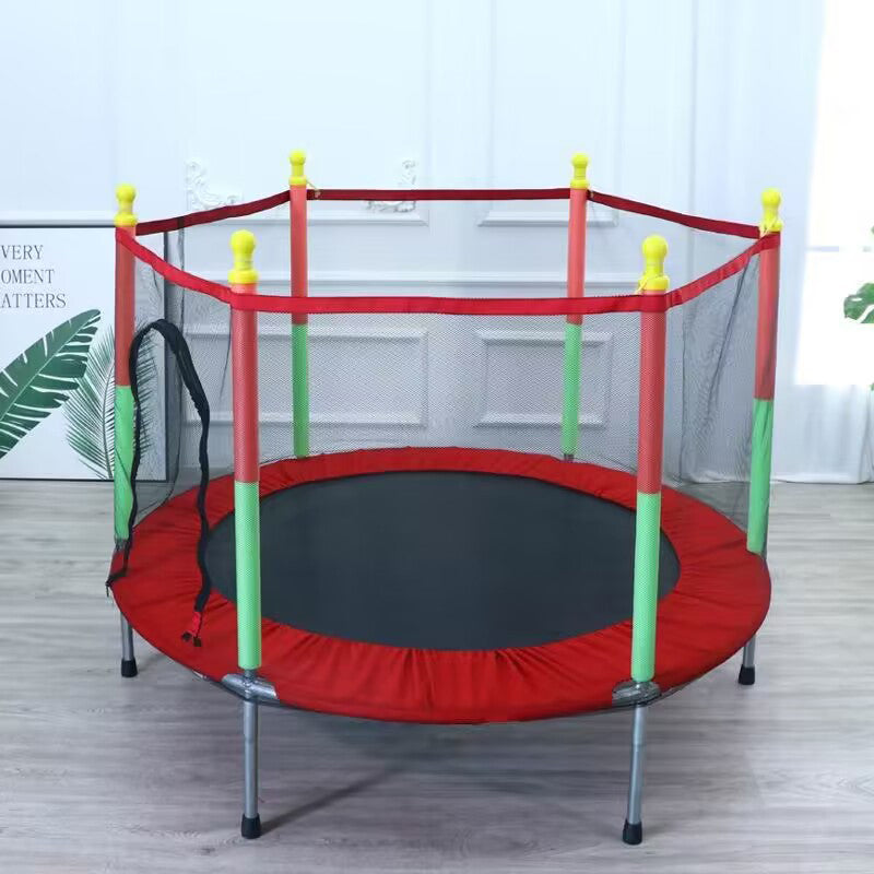 1,4 m großes Kindertrampolin mit Sicherheitsnetz