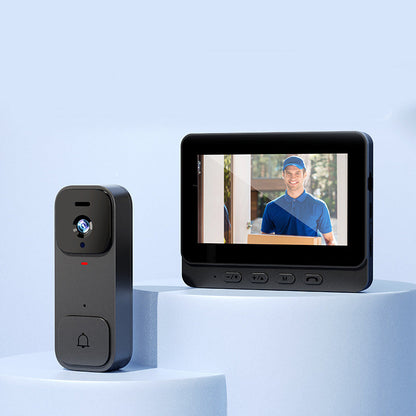Intelligente Video-Türklingel mit 4,3-Zoll-Display