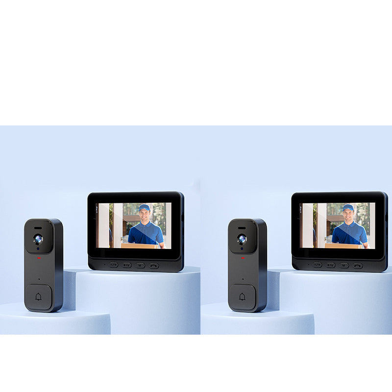 Intelligente Video-Türklingel mit 4,3-Zoll-Display