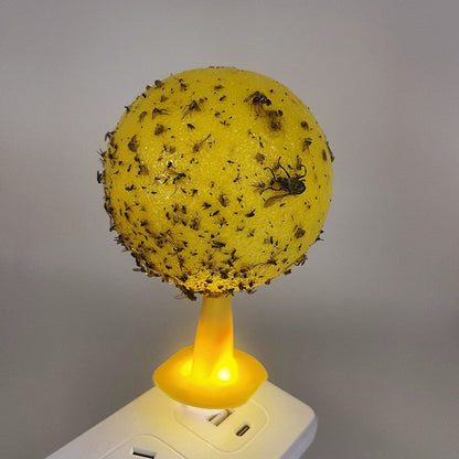 ⏰🎁Klebrige Fruchtfliegenfalle mit Ständer und LED
