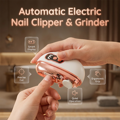 Automatischer elektrischer Nagelknipser und -schleifer