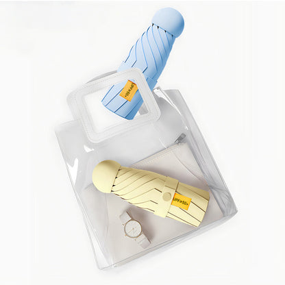 ☂️🔥 50% RABATT 💼 2-in-1 Kapsel-Regenschirm – ultrakompakt, tragbar & perfekt für unterwegs ✨