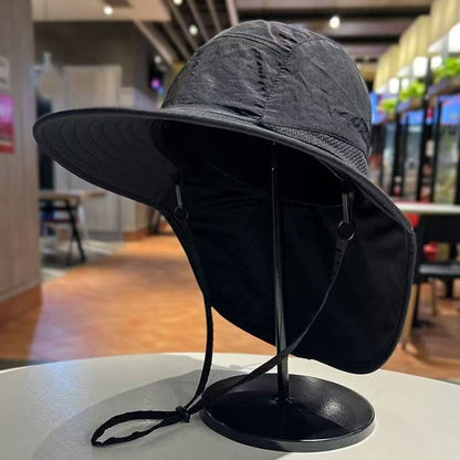 🧢 ☀️ Unisex Faltbarer Sonnenschutz-Bucket-Hat – Breite Krempe, UV-Schutz, Leicht & Ideal Für Wandern, Angeln Oder Tage Am Strand 🏖️