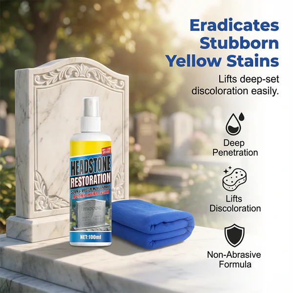 Reinigungs- und Restaurierungsspray für Grabsteine