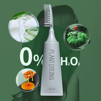 Haarfärbemittel mit pflanzlichem Kamm