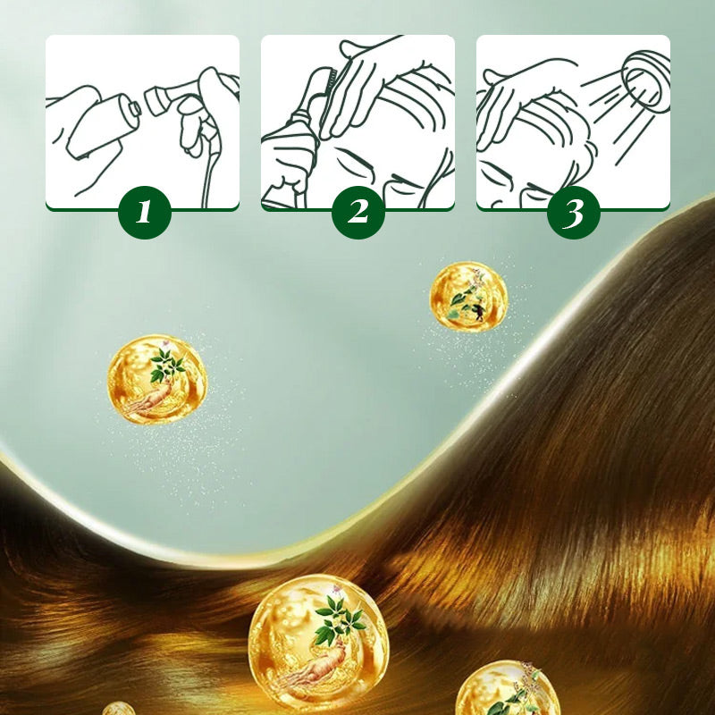 Haarfärbemittel mit pflanzlichem Kamm