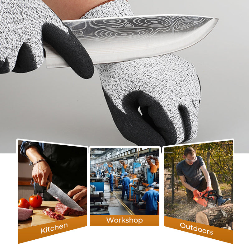 Multifunctional Cut-Resistant Gloves
