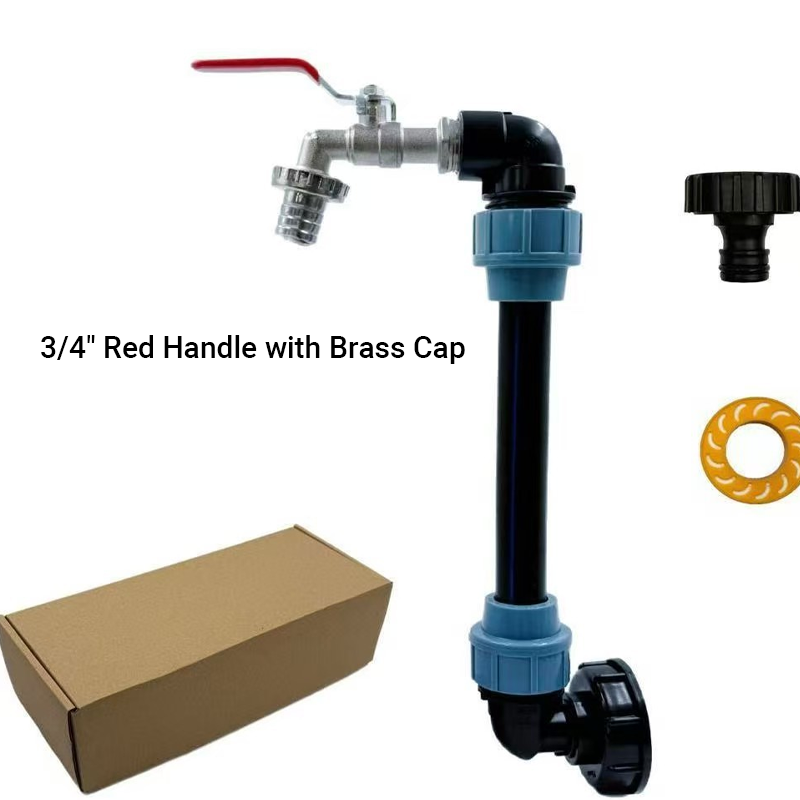 🚰  50% OFF! 💧 IBC Tank Fitting Set – Leak-Proof, Zinc Alloy Tap, Tool-Free, Complete ✨