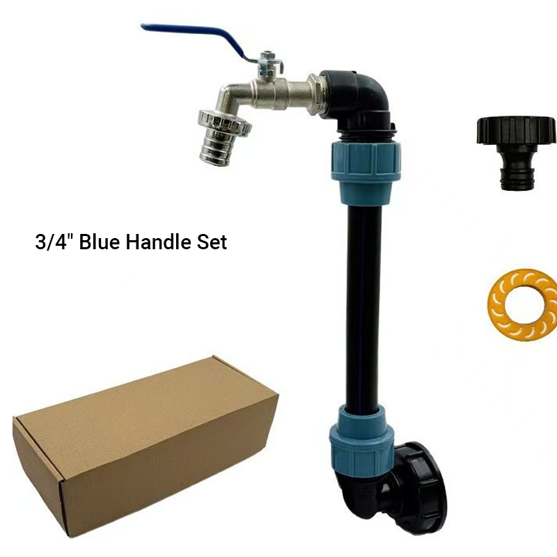 🚰  50% OFF! 💧 IBC Tank Fitting Set – Leak-Proof, Zinc Alloy Tap, Tool-Free, Complete ✨
