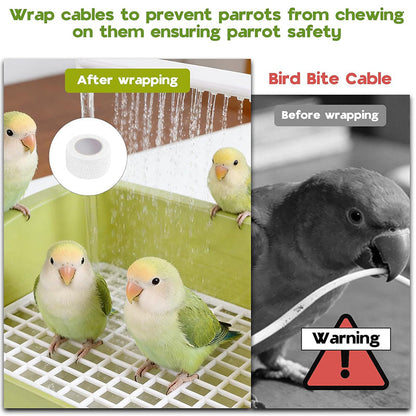 Automatisches Wellensittich-Vogelbad mit Pumpe