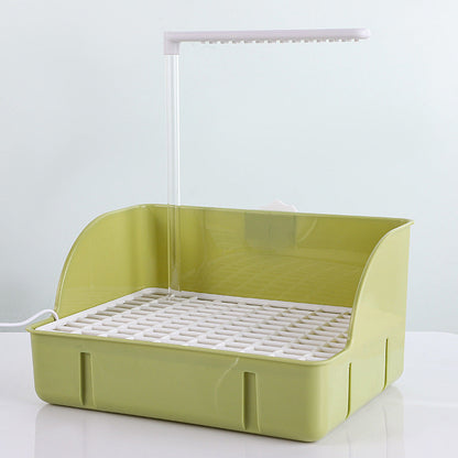 Automatisches Wellensittich-Vogelbad mit Pumpe