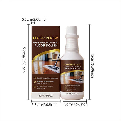 ✨ Bodenpolitur mit hohem Feststoffanteil – Auffrischend, schützend & langanhaltender Glanz – Ideal für Parkett, Laminat & Steinböden 🏠