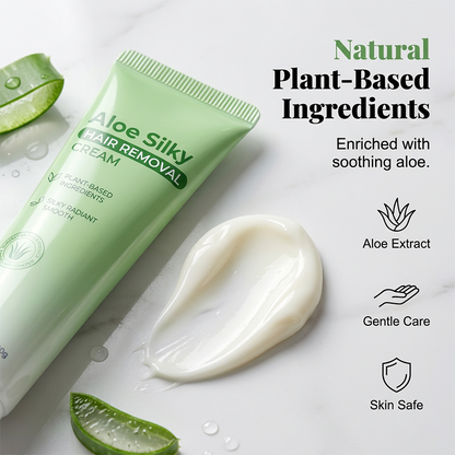 💖2026 Sonderangebot💖Sanfte Aloe-Vera-Haarentfernungscreme