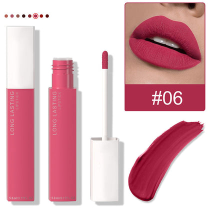 Wasserfester und langanhaltender flüssiger Lippenstift
