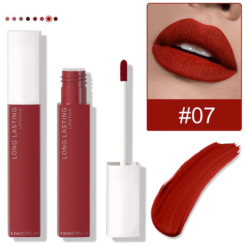 Wasserfester und langanhaltender flüssiger Lippenstift