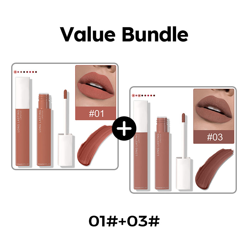 Wasserfester und langanhaltender flüssiger Lippenstift