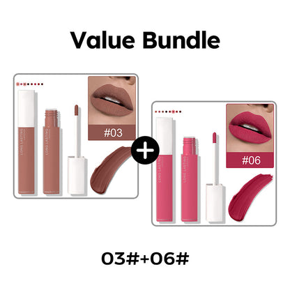 Wasserfester und langanhaltender flüssiger Lippenstift