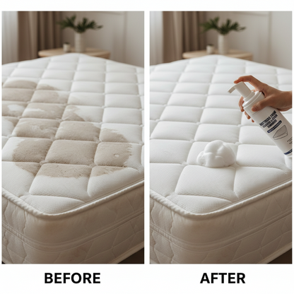 🛏️🧼 Matratzenschaumreiniger für alle Oberflächen – Fleckenentfernung ohne Abspülen, Geruchsbeseitigung und antibakterieller Schutz – Zahlung per Nachnahme ✨✅