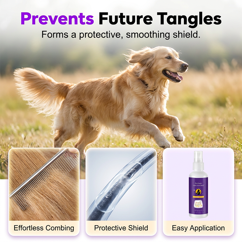 Entwirrungsspray für Hunde und Katzen