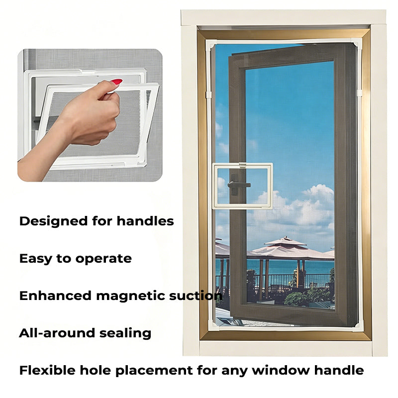 🥳HEISSER SALE 2026🥳💞50.000+ VERKAUFT!👵❤️ 50 % RABATT!  DIY-Magnet-Fenstergitter-Set