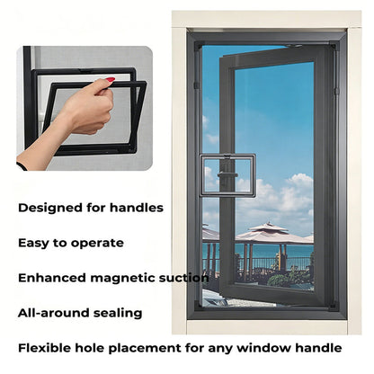 🥳HEISSER SALE 2026🥳💞50.000+ VERKAUFT!👵❤️ 50 % RABATT!  DIY-Magnet-Fenstergitter-Set