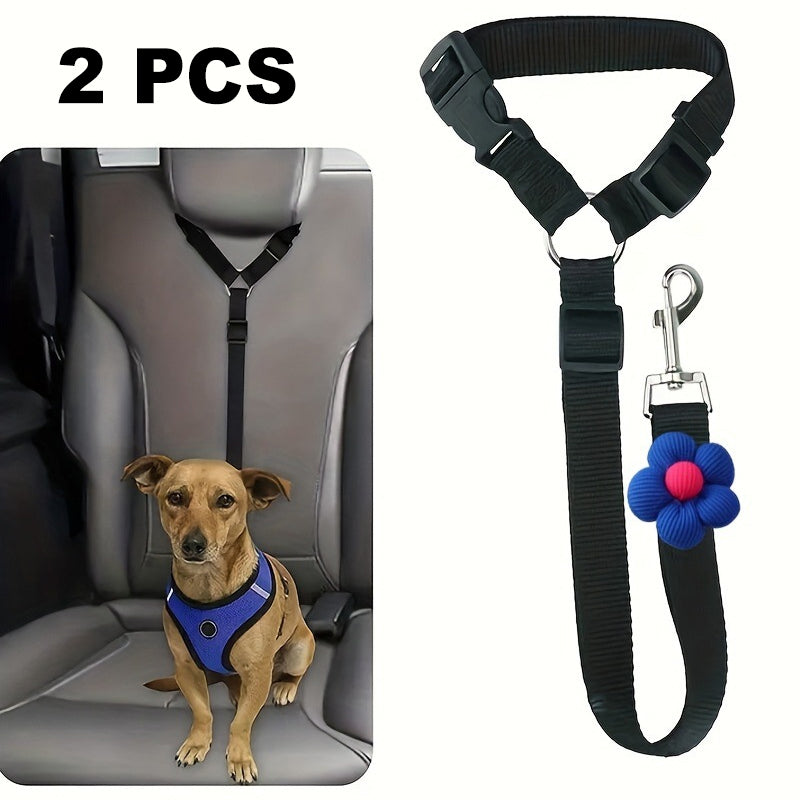 🐕🦺2-in-1-Sicherheitsgurt und Leine für Hunde