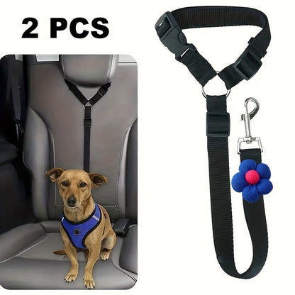 🐕🦺2-in-1-Sicherheitsgurt und Leine für Hunde