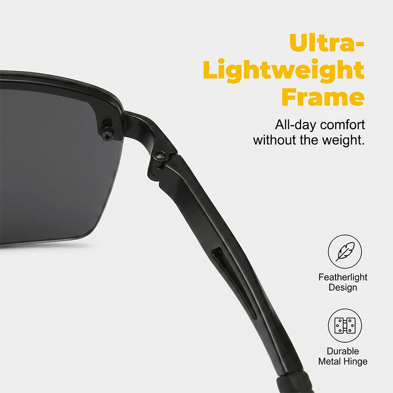 🤖🕶️ 50 % RABATT! Wie eine Brille, die von selbst liest! Sonne? Abdunkeln. Schatten? Wieder klar! Diese polarisierende Chamäleonbrille macht alles von allein – kein Brillenwechsel mehr, kein Blinzeln mehr, keine Kopfschmerzen mehr!