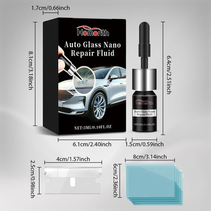 Autoglas-Nano-Reparaturflüssigkeitsset