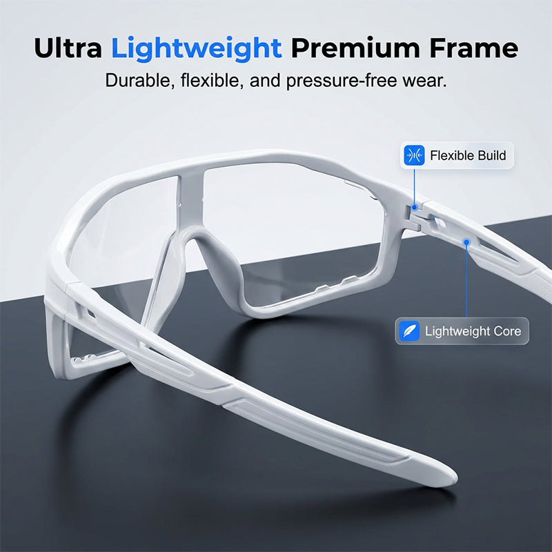📢📢50 % RABATT!! ⏰Photochrome Radsport-Sonnenbrille mit UV400-Schutz